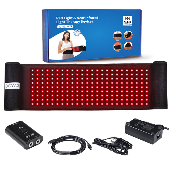 Red Light Therapy Belt 3 IN 1 120W LED Infrared Light Therapy Wrap for Body Back Pain Relief (Newly Design)