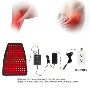 DGYAO New Red Light Therapy for Body Calf Arm Pain Relief 880NM Near Infrared Light Therapy Device