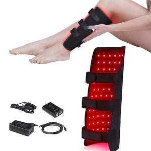 DGYAO Portable Red Infrared Light Pad for Leg Arm with Pulse Mode and Timer Device Home Use