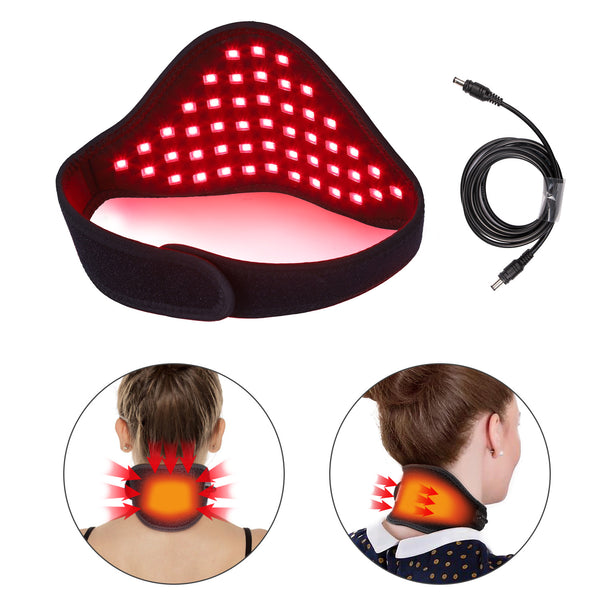 DGYAO Red Light Therapy Wrap Neck Wrist Infrared LED Light Pad Pain Relief