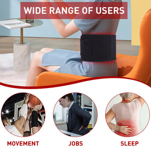 Red Light Therapy Belt 3 IN 1 120W LED Infrared Light Therapy Wrap for Body Back Pain Relief (Newly Design)