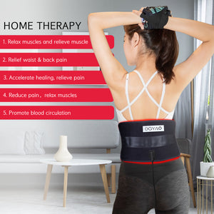 DGYAO New Red Light Therapy Belt for Body Waist Calf Back Pain Relief Near Infrared Light Therapy Wrap Weight Loss