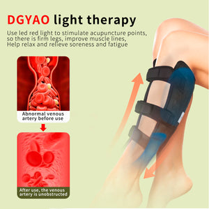 DGYAO Red Light Therapy Device 880nm Infrared Light Therapy Wrap Pad for Calf & Arm Pain Relief Home Use