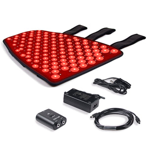 DGYAO Red Light Therapy Device 880nm Infrared Light Therapy Wrap Pad for Calf & Arm Pain Relief Home Use