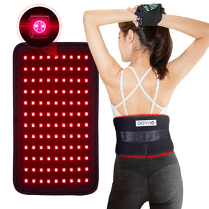 New Red Light Belt - Body and Muscle Relaxation with Infrared Light Home Use Buckle Adjustable