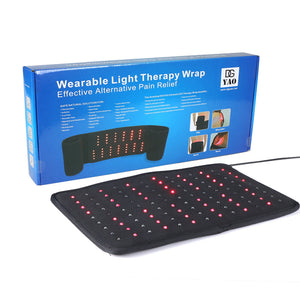 DGYAO@ Ultrasound Therapy 660NM Red Light Therapy & 880NM Near Infrared Light Therapy Devices Wearable Pad for Pain Relief (Two-Pads)