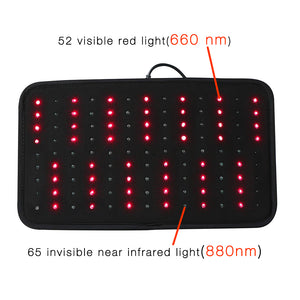 DGYAO® 660nm LED Red Light and 880nm Near Infrared Light Therapy Devices for Pain Reliver( Single Pad)