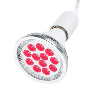 DGYAO 660nm Red Light Led Therapy Bulb Lamp for Skin and Pain Relief (Silver)