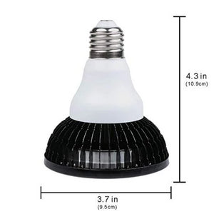 DGYAO 660nm Red Light Led Therapy Bulb Lamp for Skin and Pain Relief (Black)