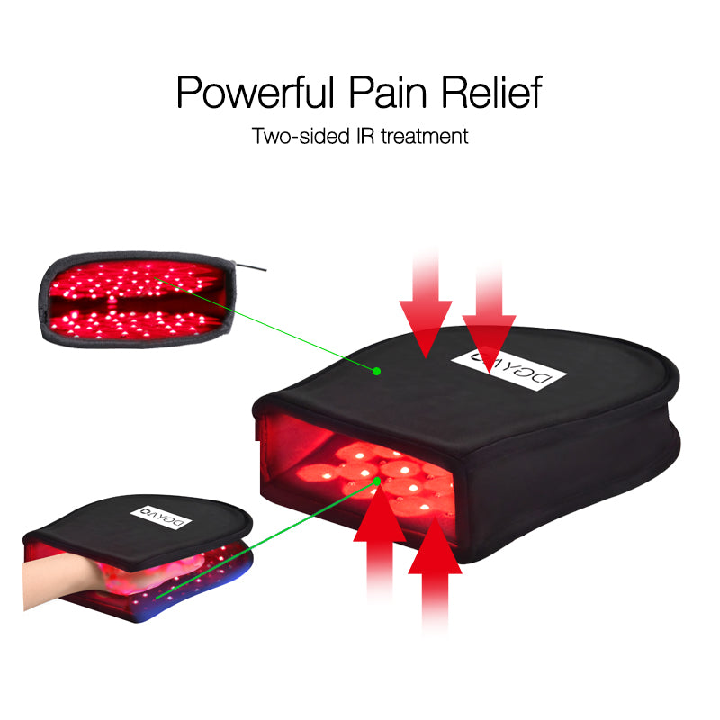 DGYAO – dispositif thérapeutique pour l'arthrite, lumière LED rouge proche  infrarouge 660/880nm, soulagement de la douleur, gant portable, équipement  à usage domestique - AliExpress