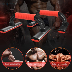 Pushup Bars with Non Slip Feet and Comfort Foam Grip for Providing a Safer Push Up Stand, 1 Pair